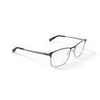 Men's MC010 Joseph Browline Prescription Eyeglasses with Case, Black