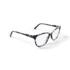 M America Women's Halsey Square Prescription Eyeglasses with Case, Gray