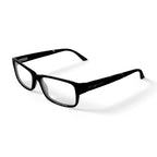 Elizabeth Arden Women's EA1122 Rectangular Prescription Eyeglasses with Case, Black