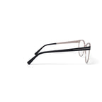 Women's OSL736 Prescription Eyeglasses with Case, Black/Gold