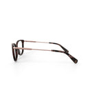Kenneth Cole Women's KC0839-1 Square Prescription Eyeglasses with Case, Purple Tortoise