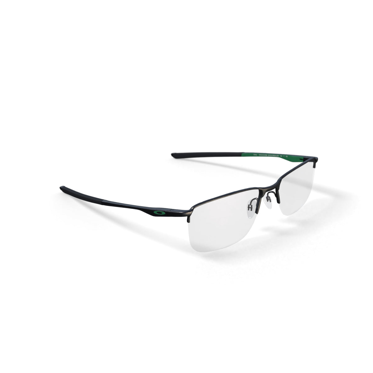 Oakley Unisex Rectangular Socket 5.5 l Eyeglasses, Satin Pewter, 56mm
