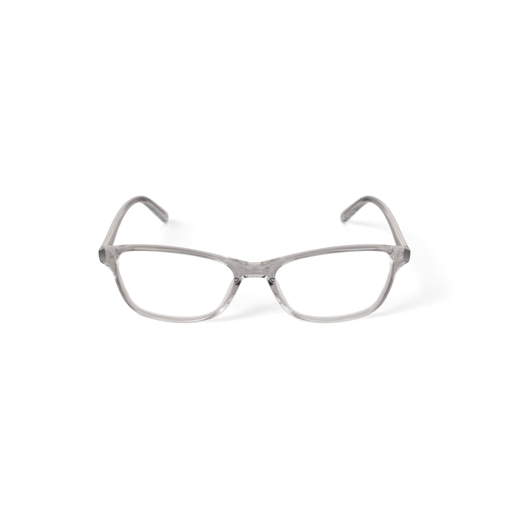 Women's BE226 Hibiscus Cat Eye Prescription Eyeglasses with Case, Crystal