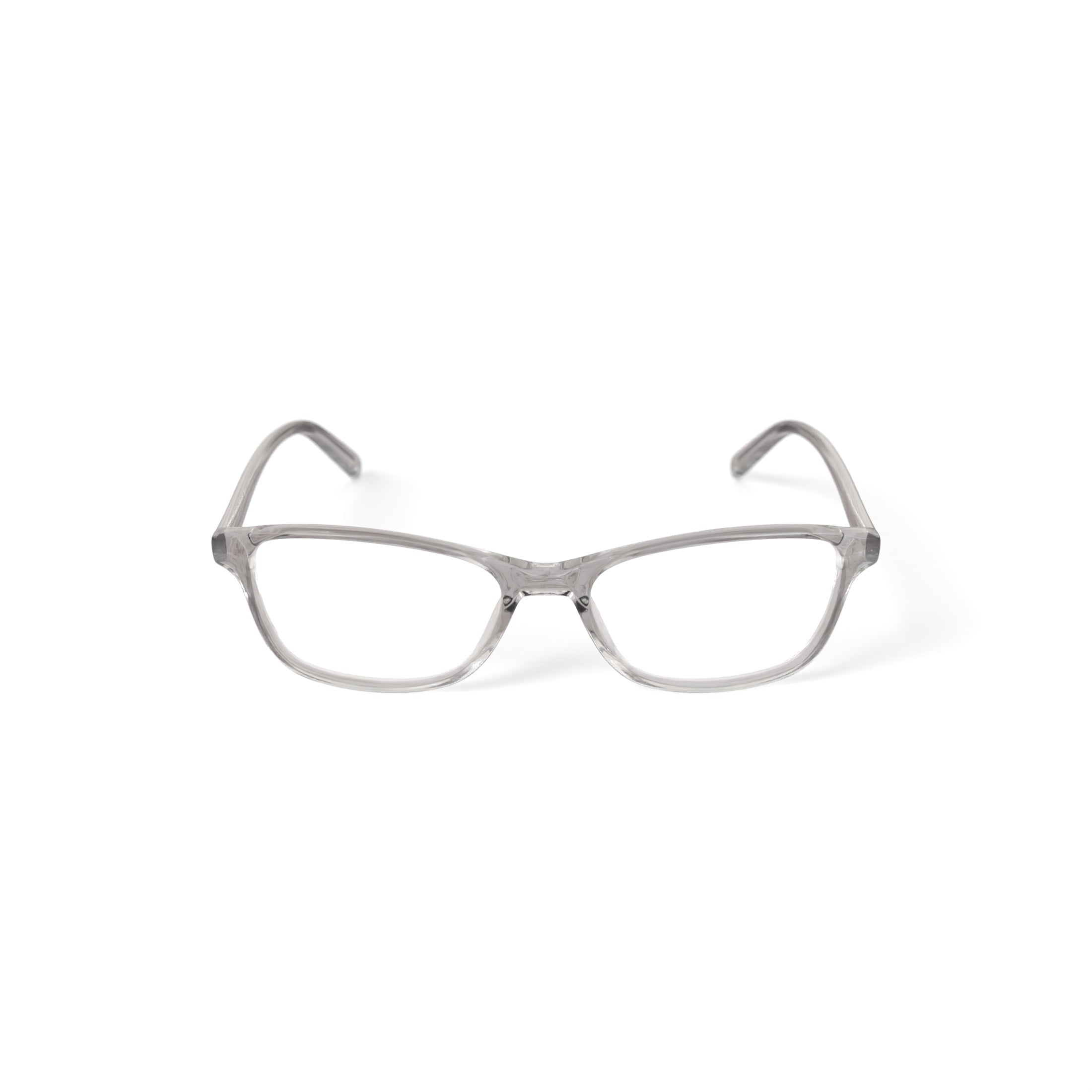Women's BE226 Hibiscus Cat Eye Prescription Eyeglasses with Case, Crystal