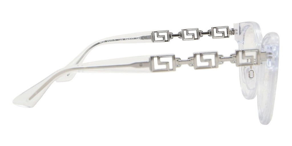 Versace Demo Oval Ladies Eyeglasses VE3302D 148 54