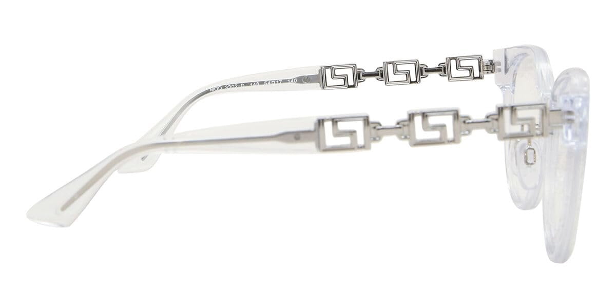 Versace Demo Oval Ladies Eyeglasses VE3302D 148 54