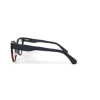 M America Women's Carroll Cat Eye Prescription Eyeglasses with Case, Black/Brown
