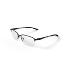 Men's Greg Rectangular Prescription Eyeglasses with Case, Gunmetal