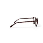 M America Women's Bijou Round Prescription Eyeglasses with Case, Light Tortoise
