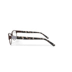 Women's WLO353 Browline Browline Prescription Eyeglasses with Case, Brown