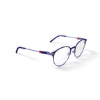 Women's Azariah Round Prescription Eyeglasses with Case, Purple