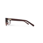 Flower Women's Square Eyeglasses, FLR6005, Lauren, Brown, 52-16-135, with Case