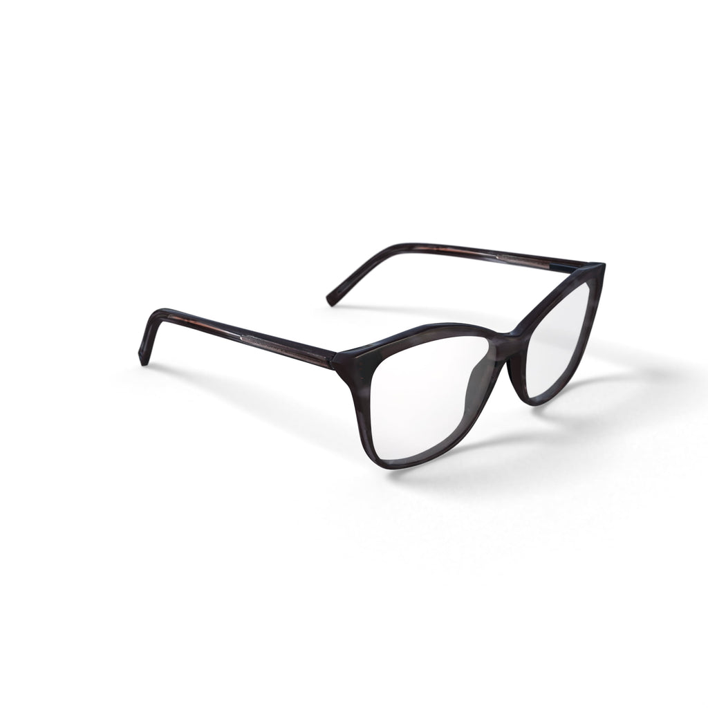 Reverb Women's RVLO6002 Prescription Eyeglasses with Case, Brown