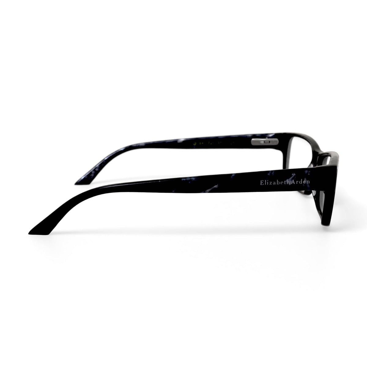 Elizabeth Arden Women's EA1122 Rectangular Prescription Eyeglasses with Case, Black