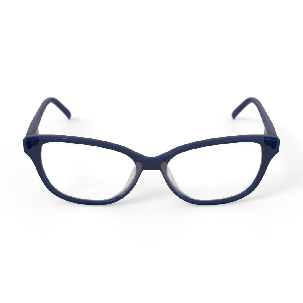 Women's DK5011 Prescription Eyeglasses with Case, Blue
