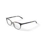 Flower Women's FLR6051 Prescription Eyeglasses with Case, Amber Crystal