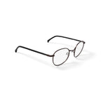 Men's FM17267B Round Prescription Eyeglasses with Case, Gunmetal