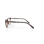 EV1 Ellen DeGeneres Women's Bette Square Prescription Eyeglasses with Case, Tortoise Gradient