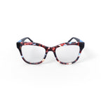 Reverb Women's RVLO6048 Prescription Eyeglasses with Case, Blue Tortoise