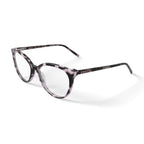 Women's DK5003 Prescription Eyeglasses with Case, Blush Pink Tortoise