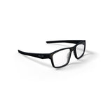 Oakley Unisex Size 54 Rectangular Hyperlink Optical Glasses, Satin Black/Demo Lens