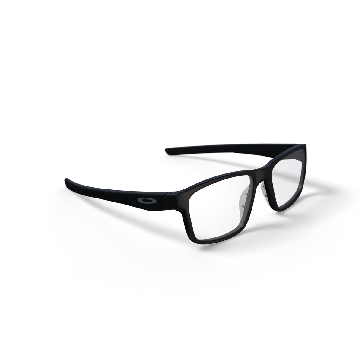 Oakley Unisex Size 54 Rectangular Hyperlink Optical Glasses, Satin Black/Demo Lens