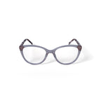 Flower Women's Rose Prescription Eyeglasses with Case, Nude Crystal