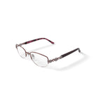 Women's M231 Oval Prescription Eyeglasses with Case, Cognac