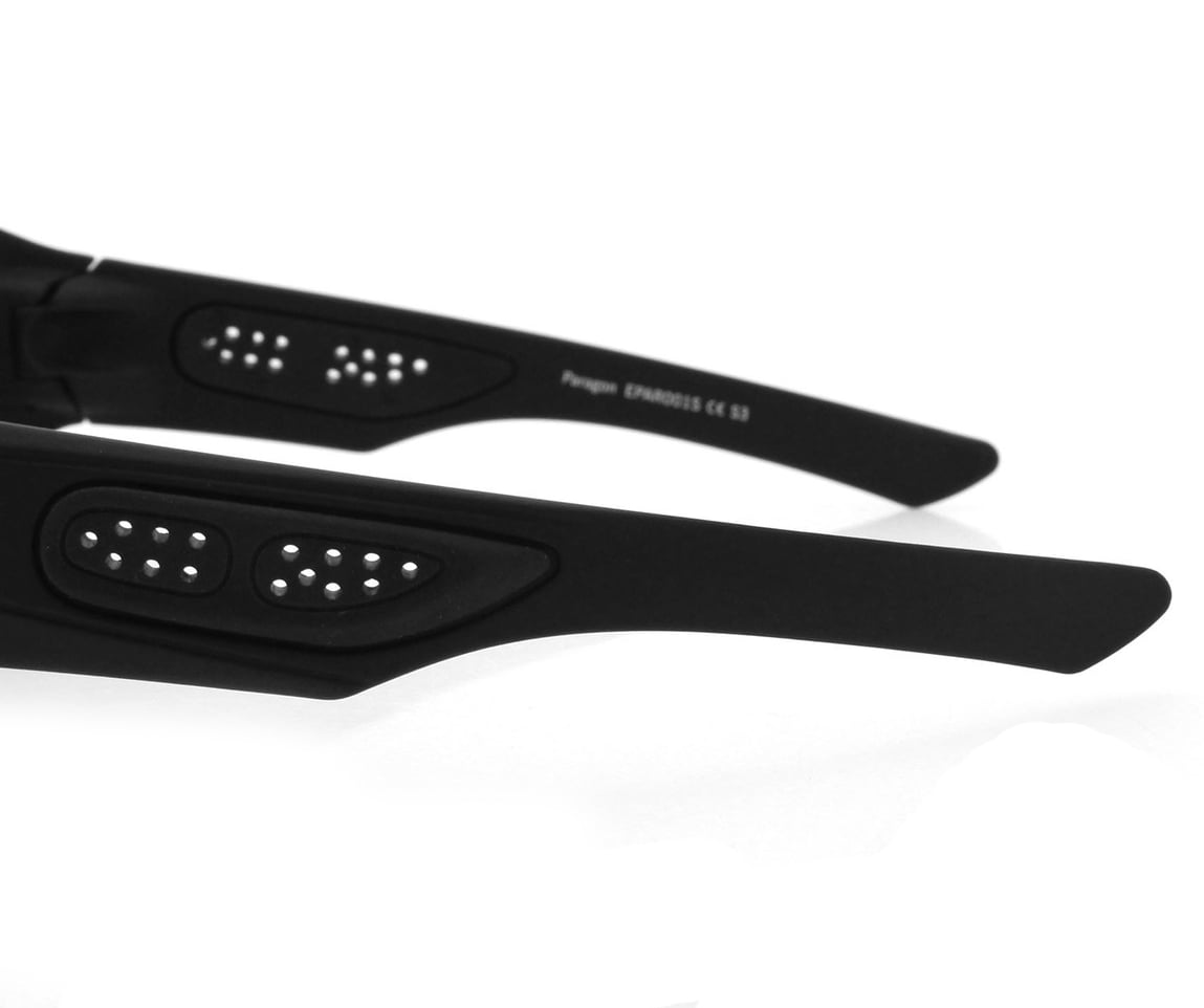 Bobster Paragon Sunglasses Matte Black Frame w/Smoke Lens