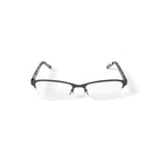 Flower Women's FLR6020 Prescription Eyeglasses with Case, Brown