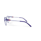 Women's Azariah Round Prescription Eyeglasses with Case, Purple