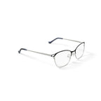 Women's WM200650-1 Oval Prescription Eyeglasses with Case, Navy