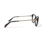 Women's NLO5016 Prescription Eyeglasses with Case, Blue Tortoise