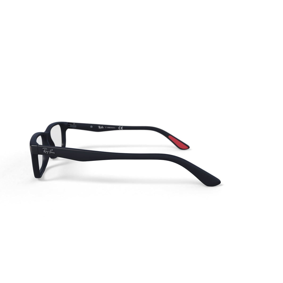  Unisex Size 54 Rectangular RB5277 Optics Prescription Eyeglasses with Case, Sand Black