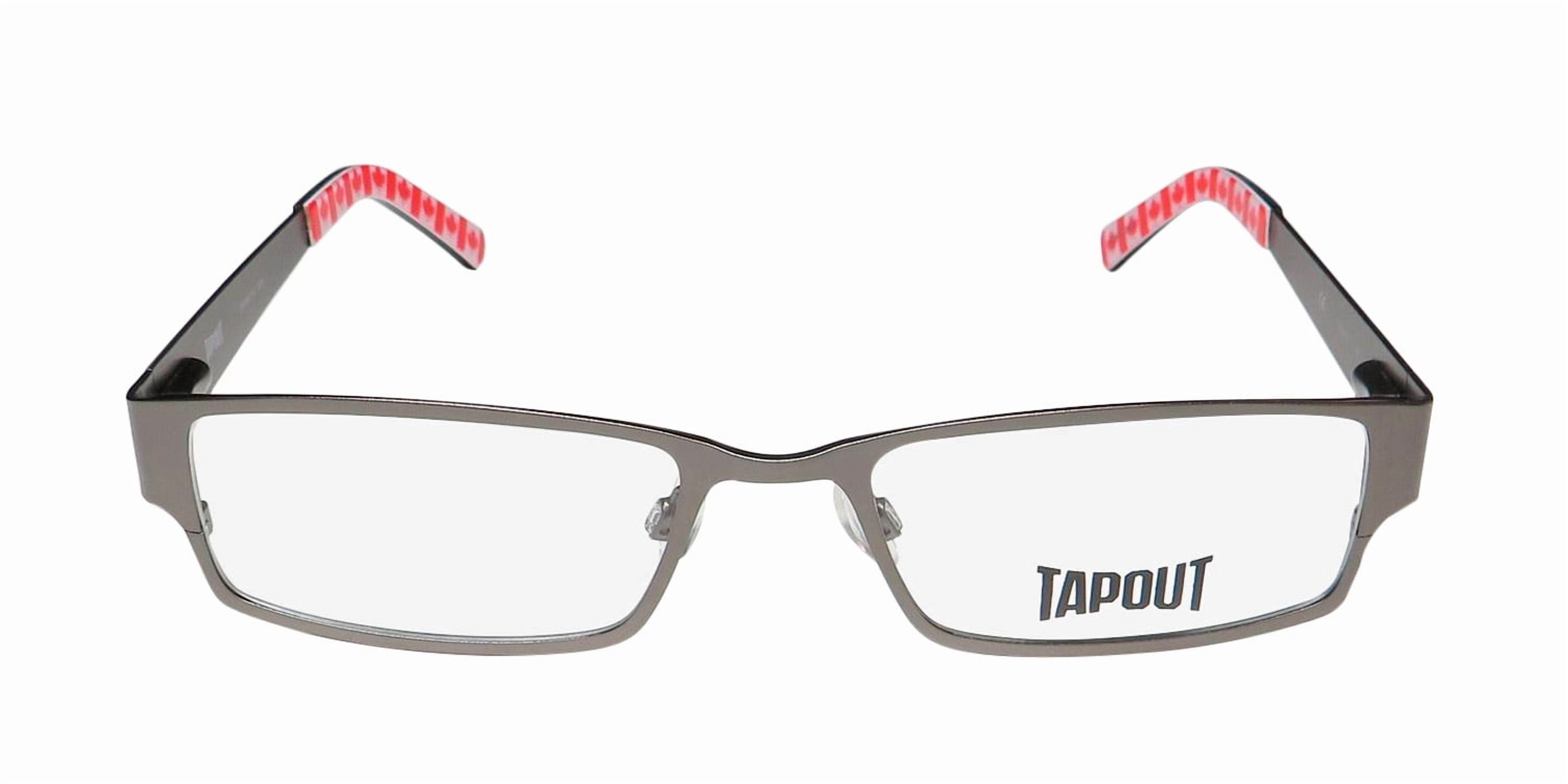 TAPOUT TAPMO112 EYEGLASS FRAME/GLASSES STAINLESS STEEL FULL-RIM GENUINE DESIGNER