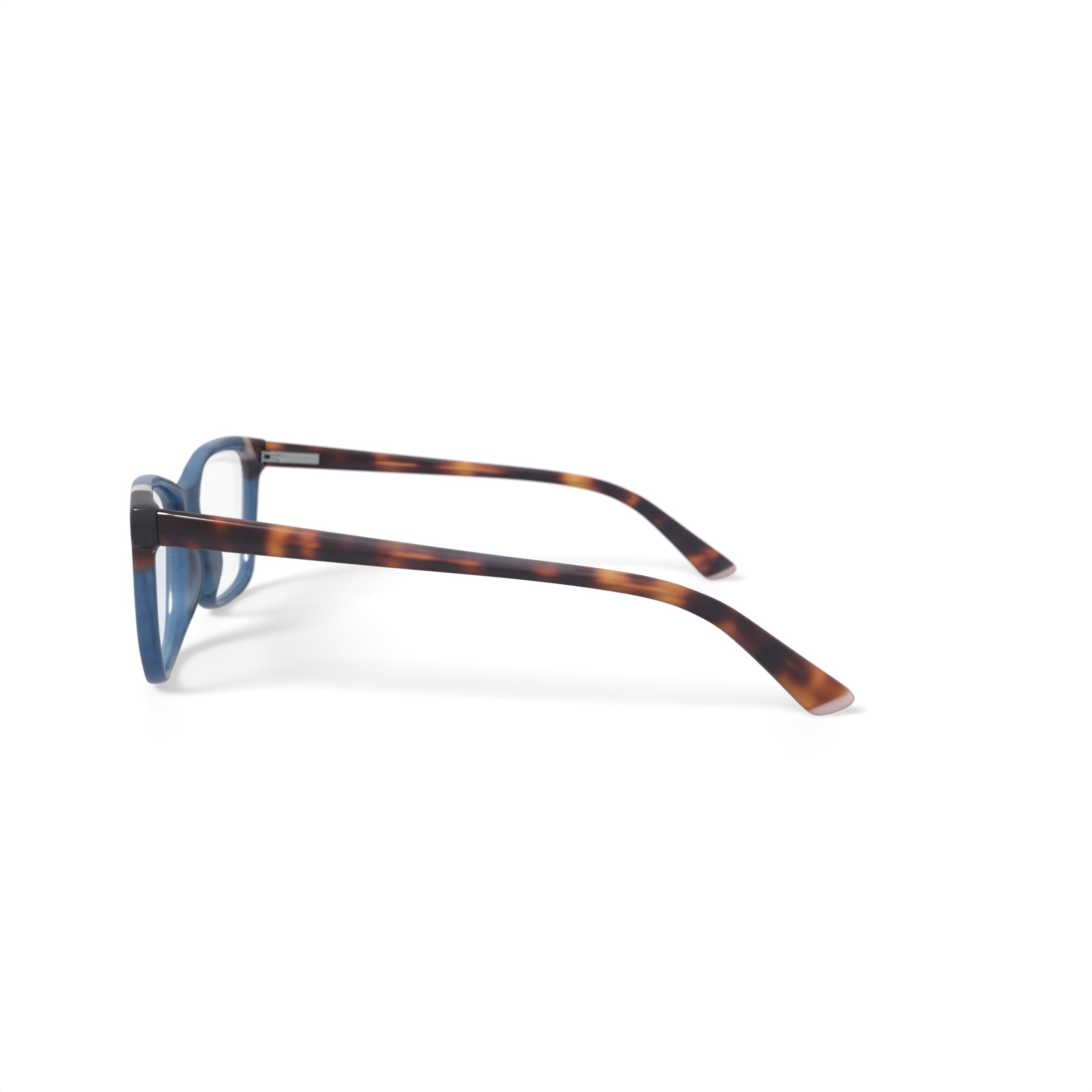 Women's MV025 Kelley Square Prescription Eyeglasses with Case, Blue