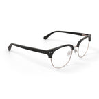 True Religion Men's T008 Browline Prescription Eyeglasses with Case, Black