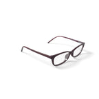 Women's DK5006 Prescription Eyeglasses with Case, Burgundy