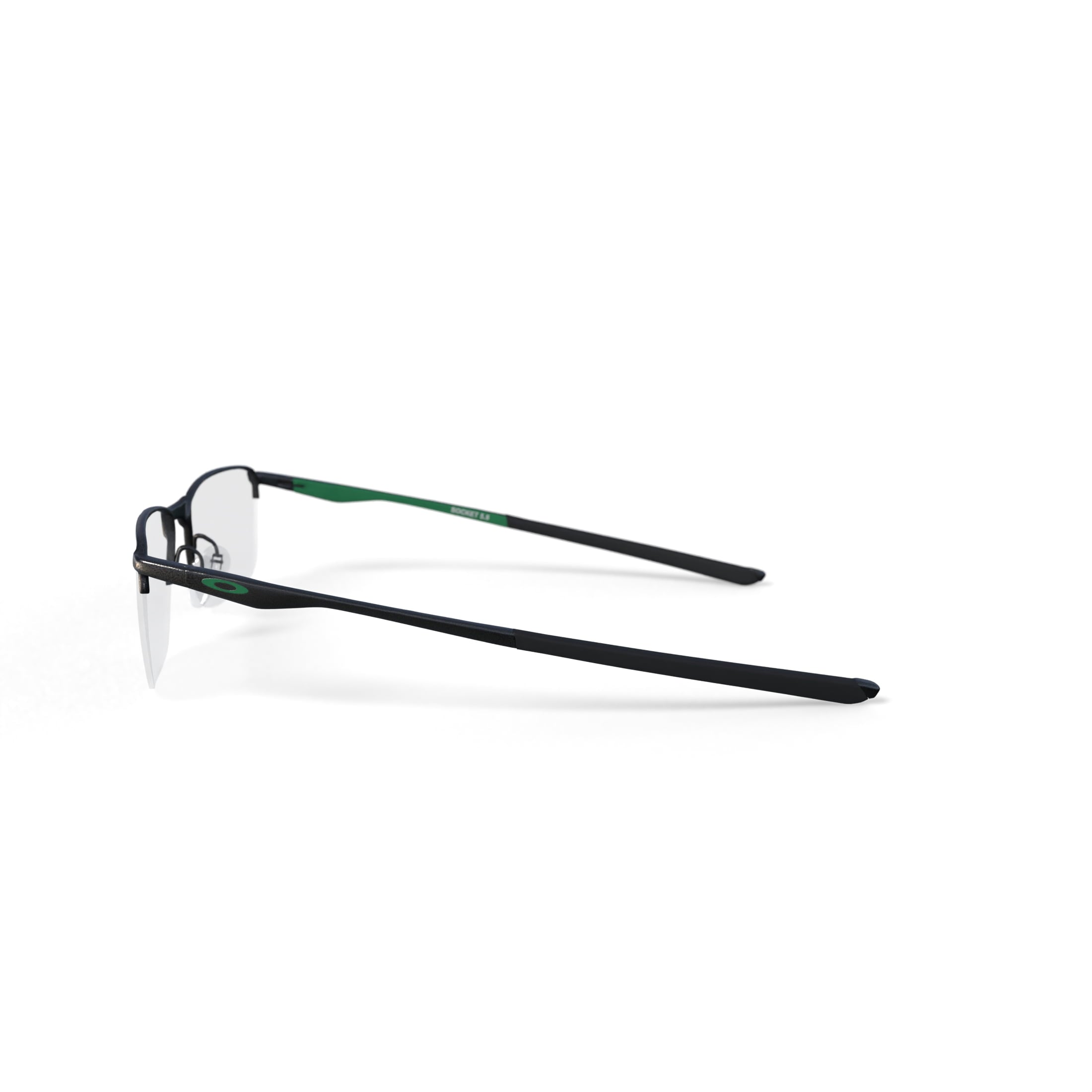 Oakley Unisex Rectangular Socket 5.5 l Eyeglasses, Satin Pewter, 56mm