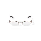 Visage Womens E209 Oval Prescription Eyeglasses with Case, Gold