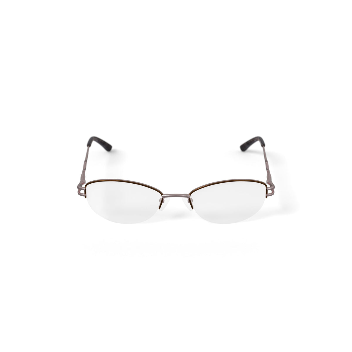 Visage Womens E209 Oval Prescription Eyeglasses with Case, Gold