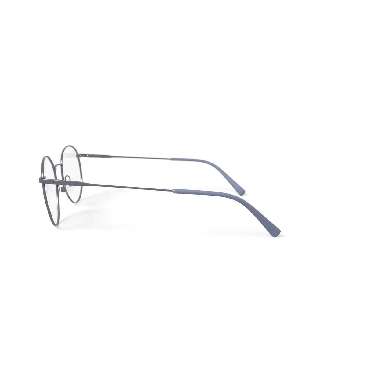 Men's MK10410 Round Prescription Eyeglasses with Case, Silver