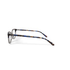 Flower Women's FLR6051 Prescription Eyeglasses with Case, Amber Crystal