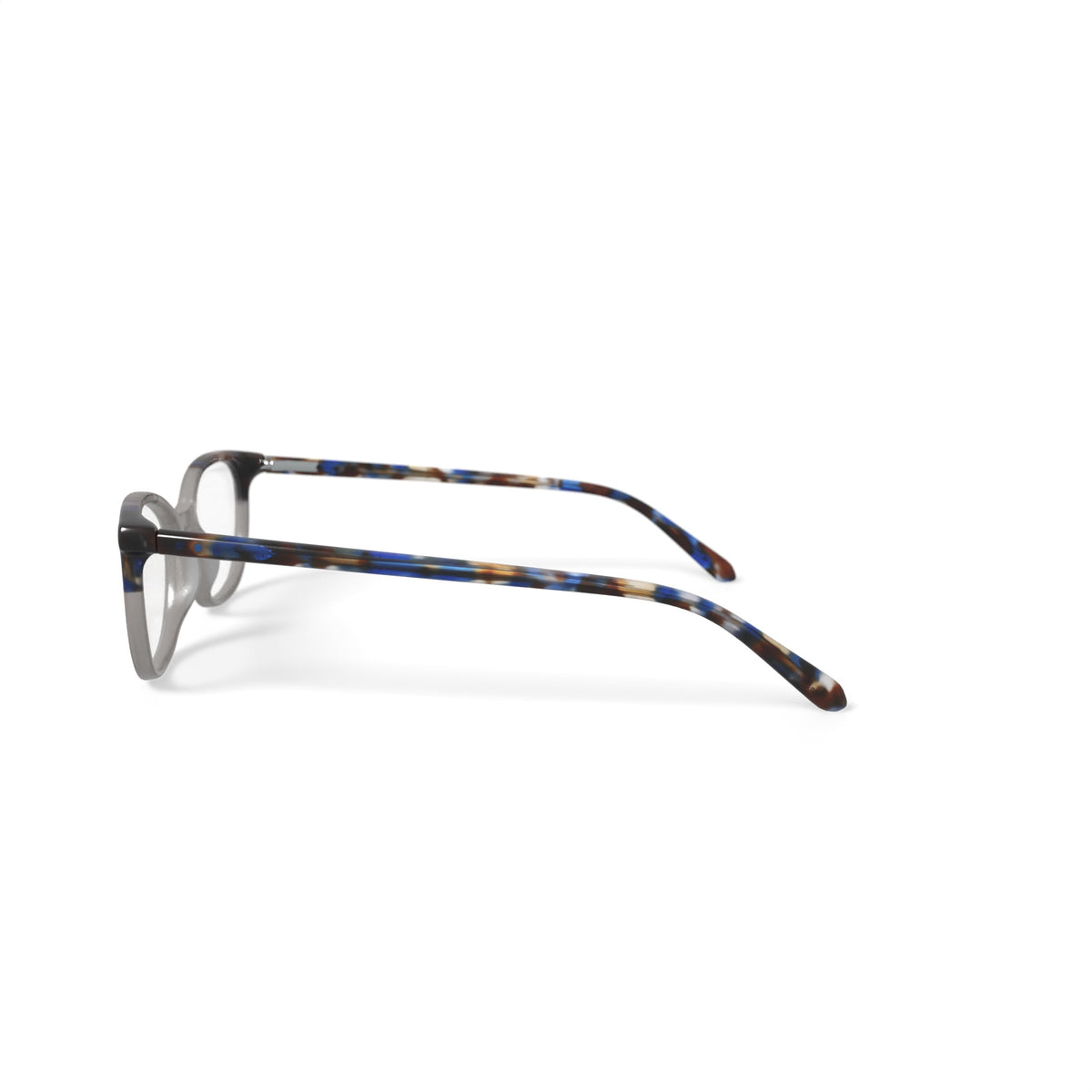 Flower Women's FLR6051 Prescription Eyeglasses with Case, Amber Crystal