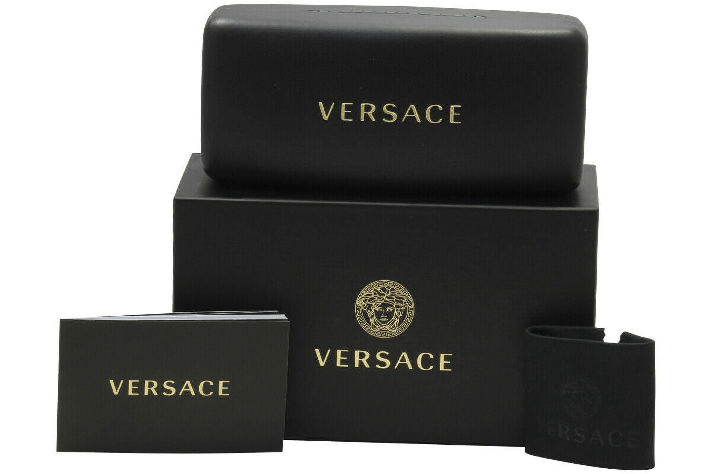 Versace Demo Square Unisex Eyeglasses VE3281 BA5323 53