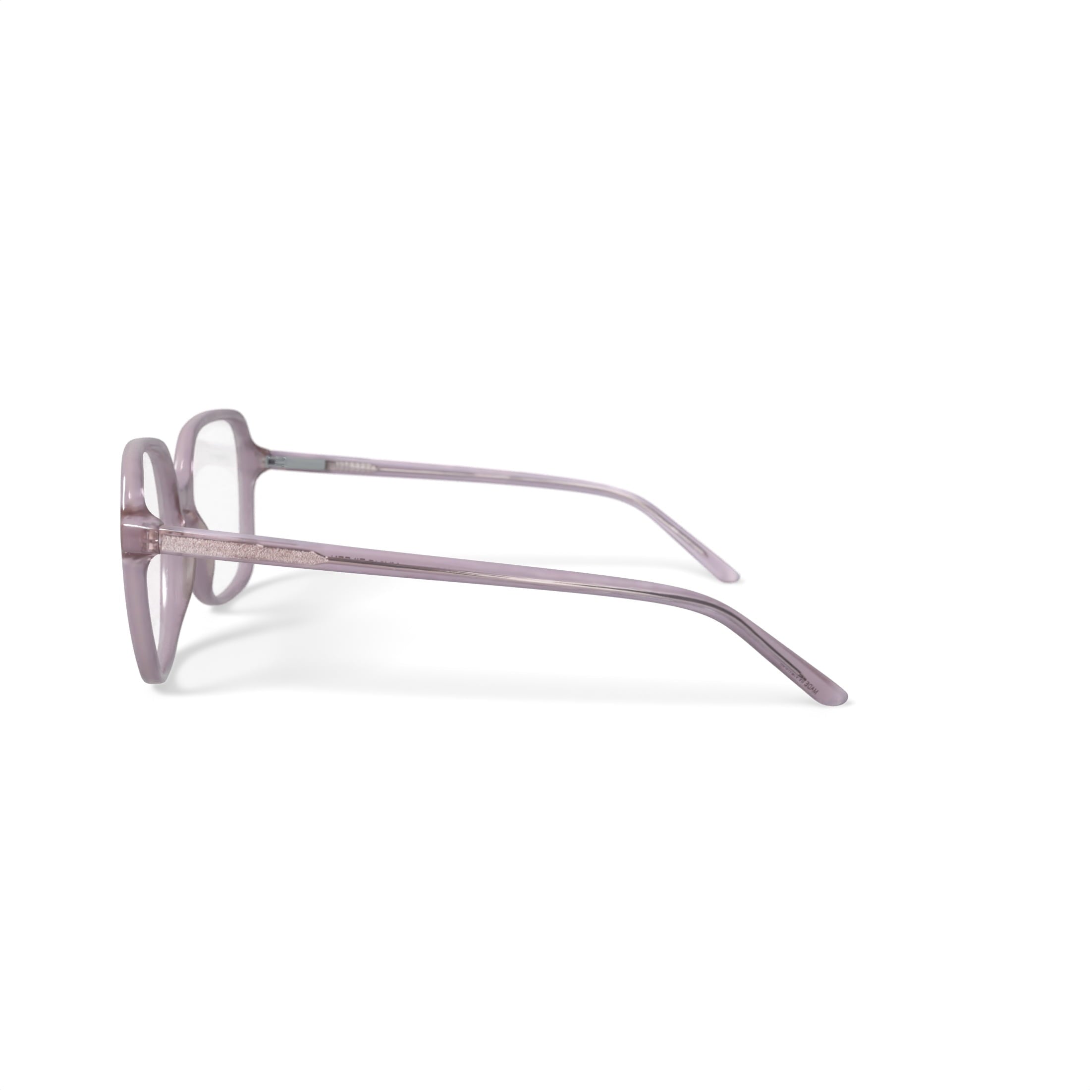 Women's MV017 Eileen Square Prescription Eyeglasses with Case, Pink
