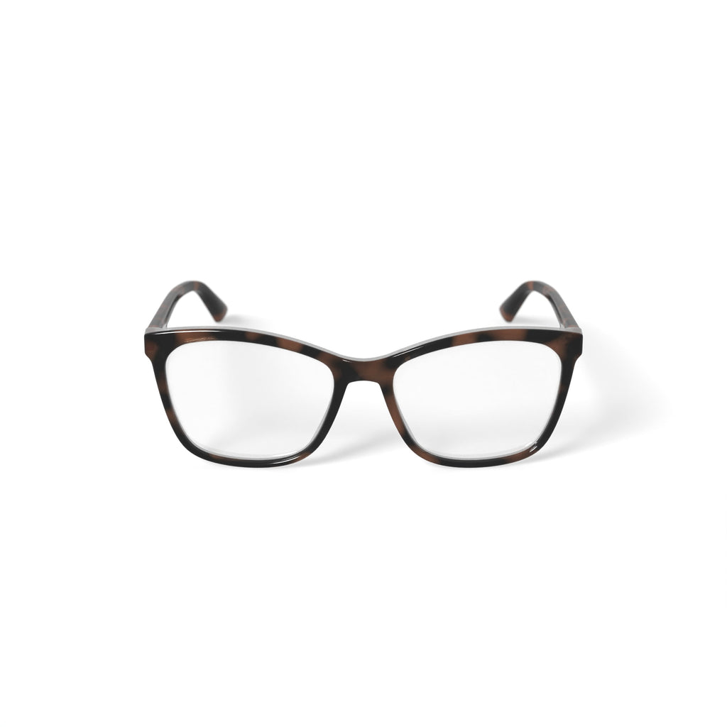 Women's CK19529G Prescription Eyeglasses with Case, Blue Tortoise