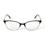 Women's AF315 Cat Eye Prescription Eyeglasses with Case, Brown