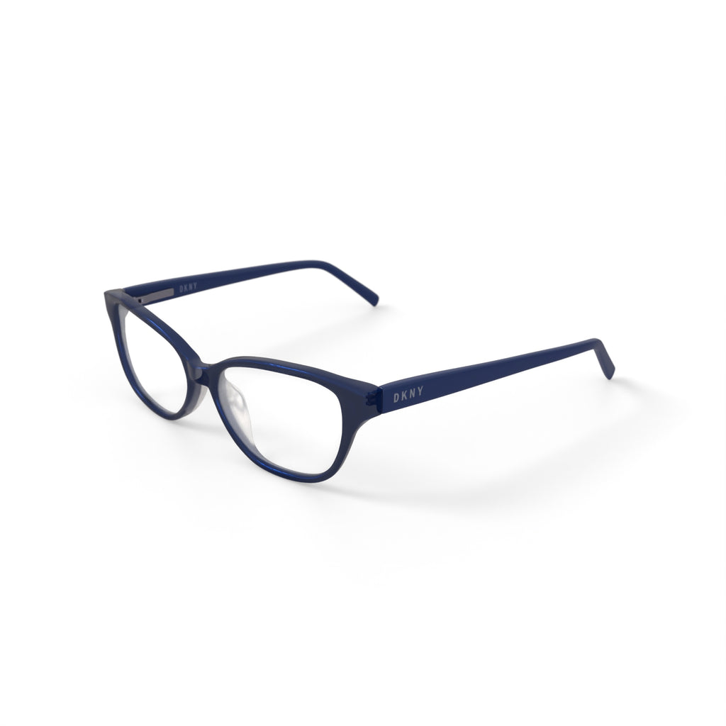 Women's DK5011 Prescription Eyeglasses with Case, Blue