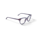 Women's Lucia Square Prescription Eyeglasses with Case, Pink Crystal